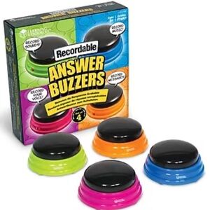 NEW Recordable Buttons Learning Resources Easy Way To Train Your Dog To Speak